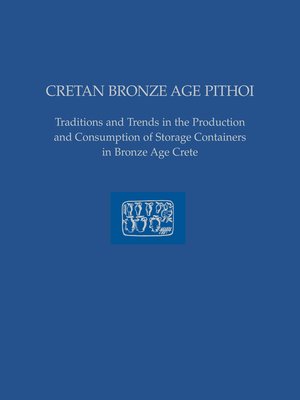 cover image of Cretan Bronze Age Pithoi